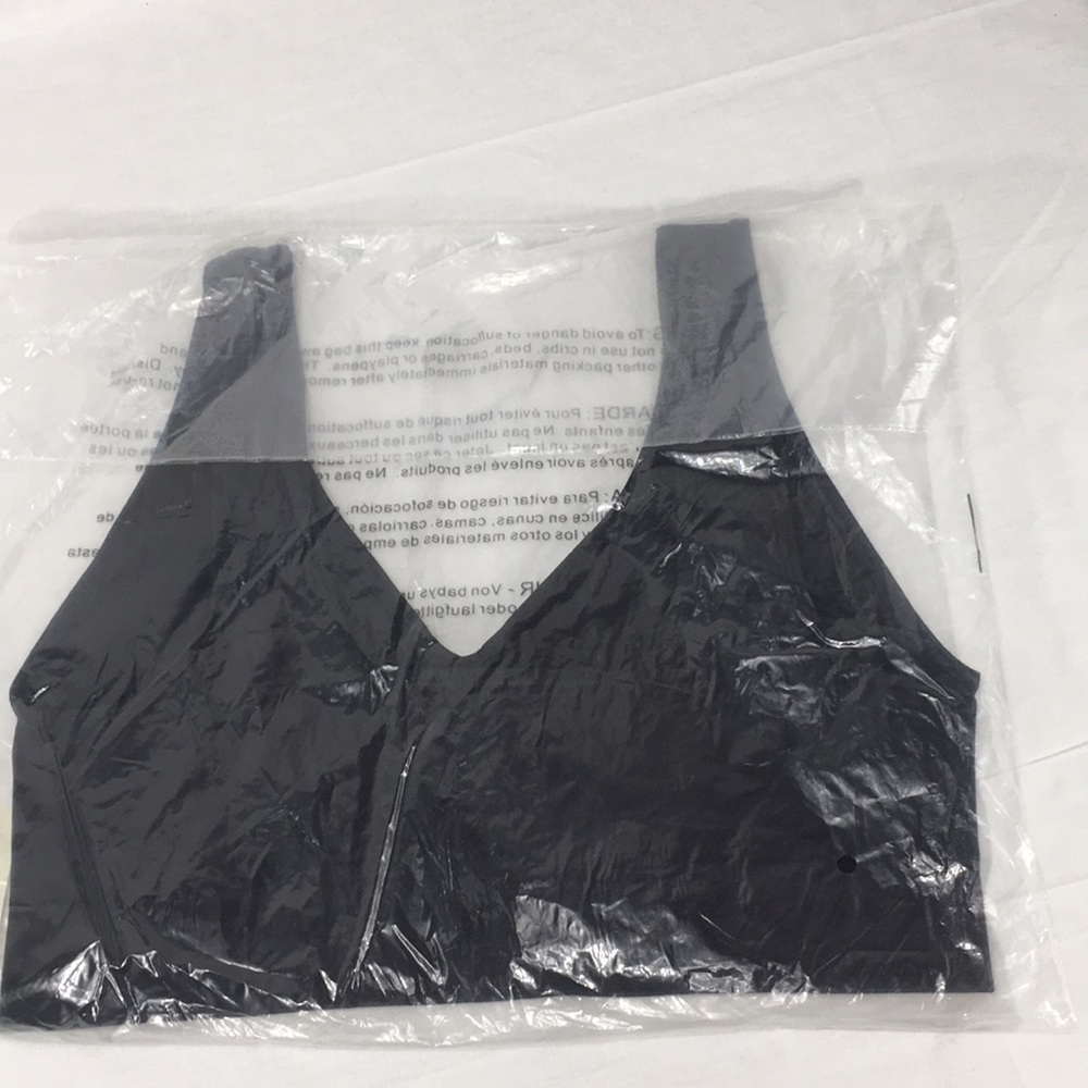NWT Ahh Bra in Black, Size XL Bust 42-43” - Picture 3 of 4